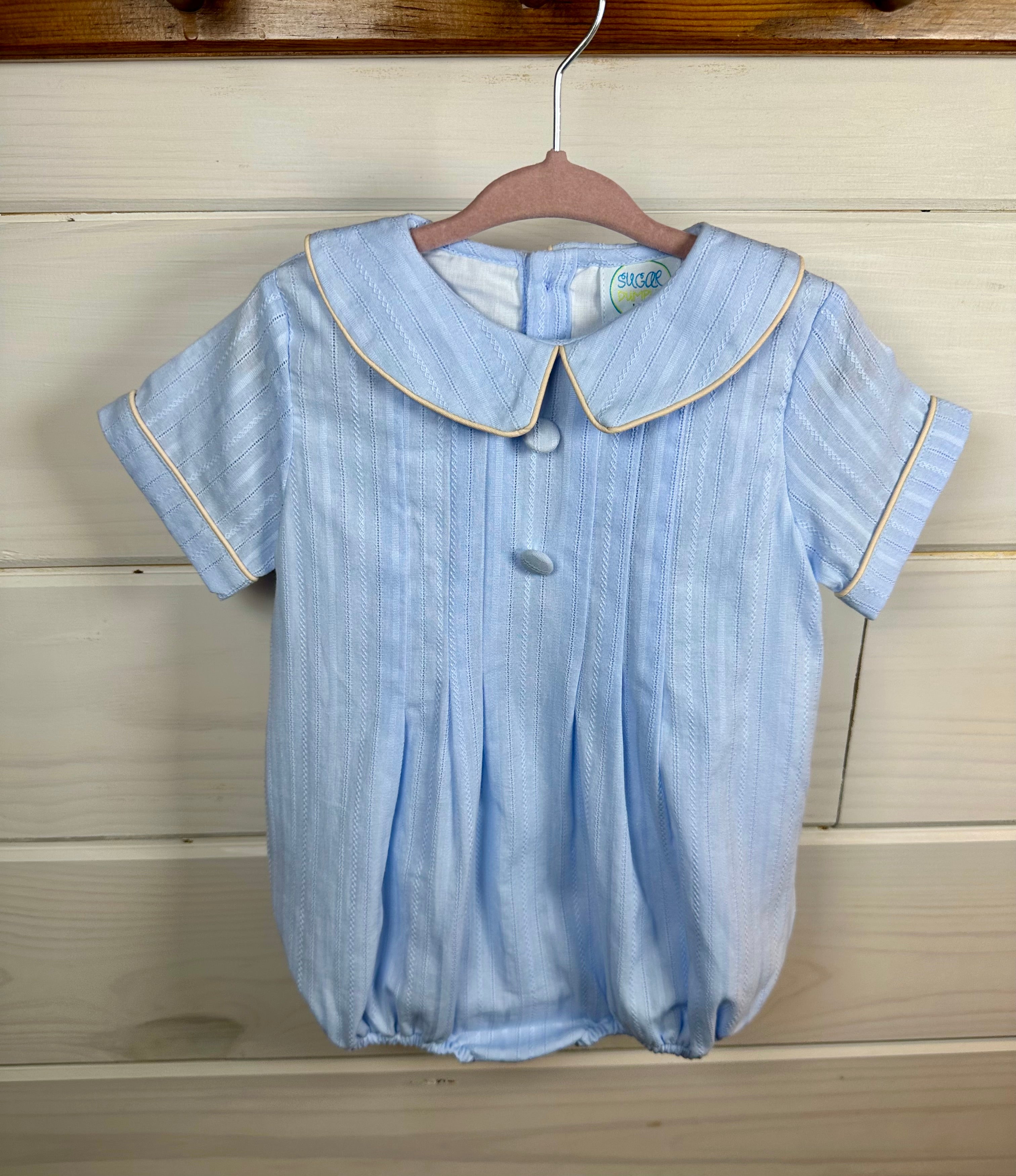 Linen Blue Boys Bubble