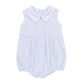 Mini Stripes Collared Sleeveless Bubble