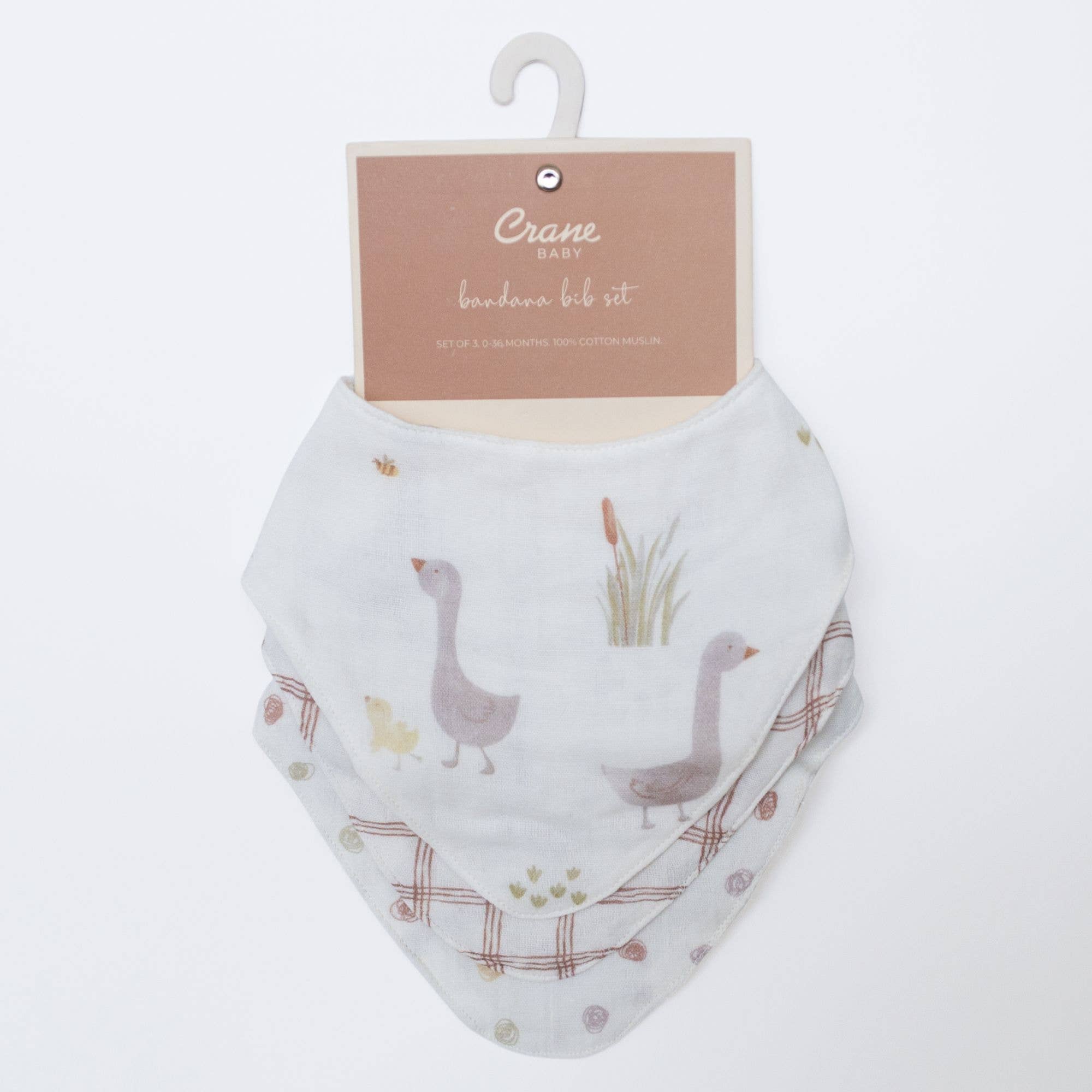 Farmhouse Goose Bib Set