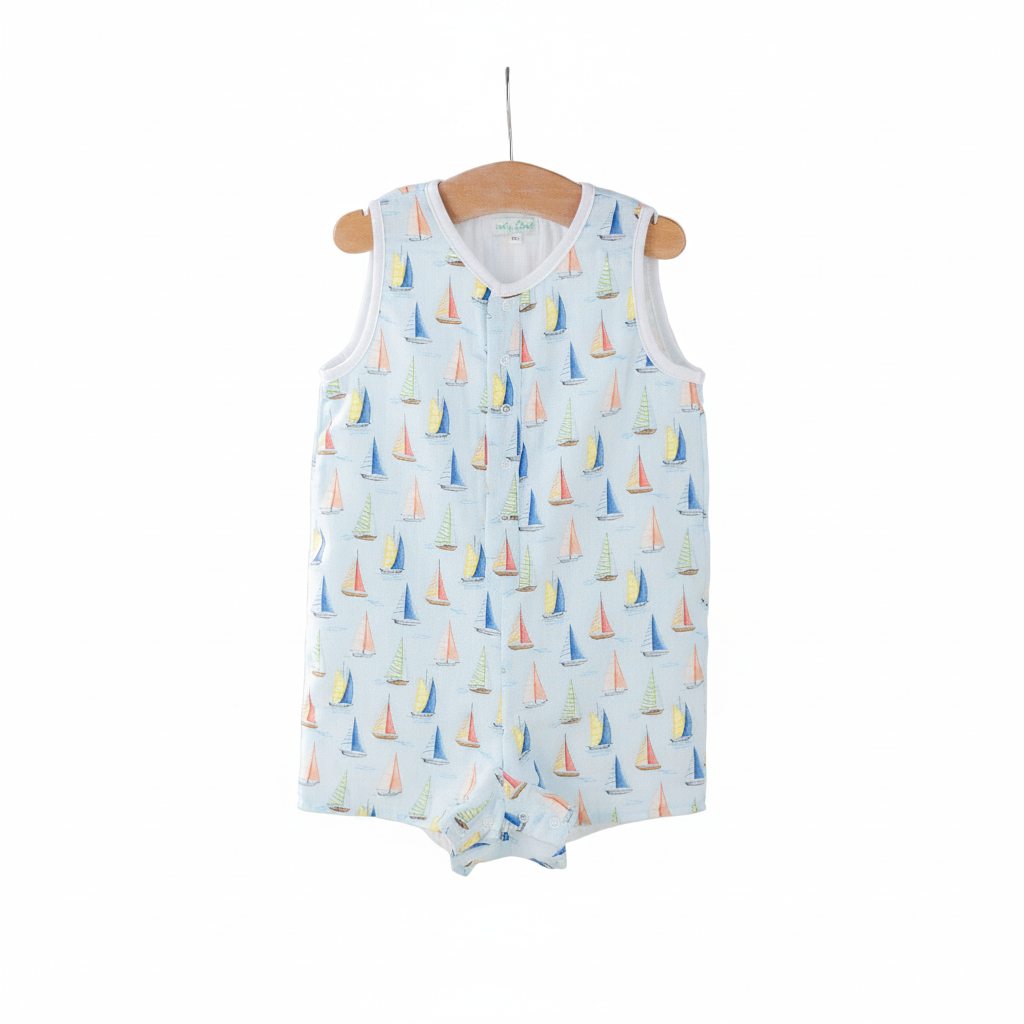 Sea You Soon Organic Muslin Shortall