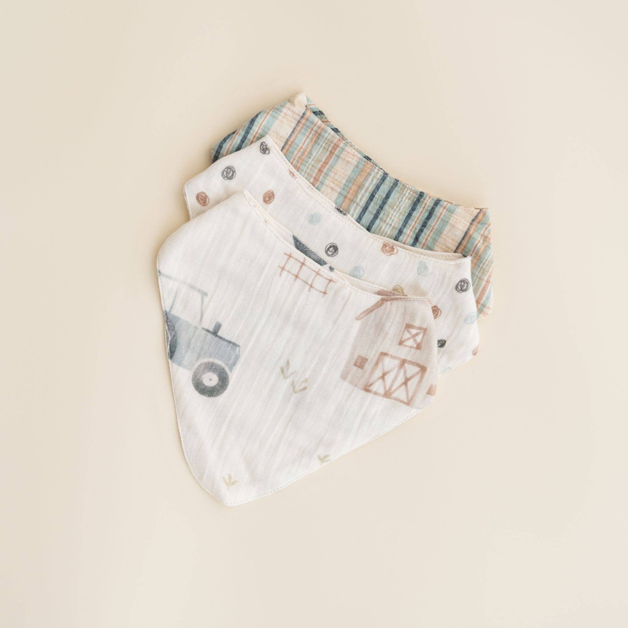 Farmhouse Tractor Bib set