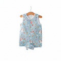 Let's Play Ball Organic Muslin Shortall