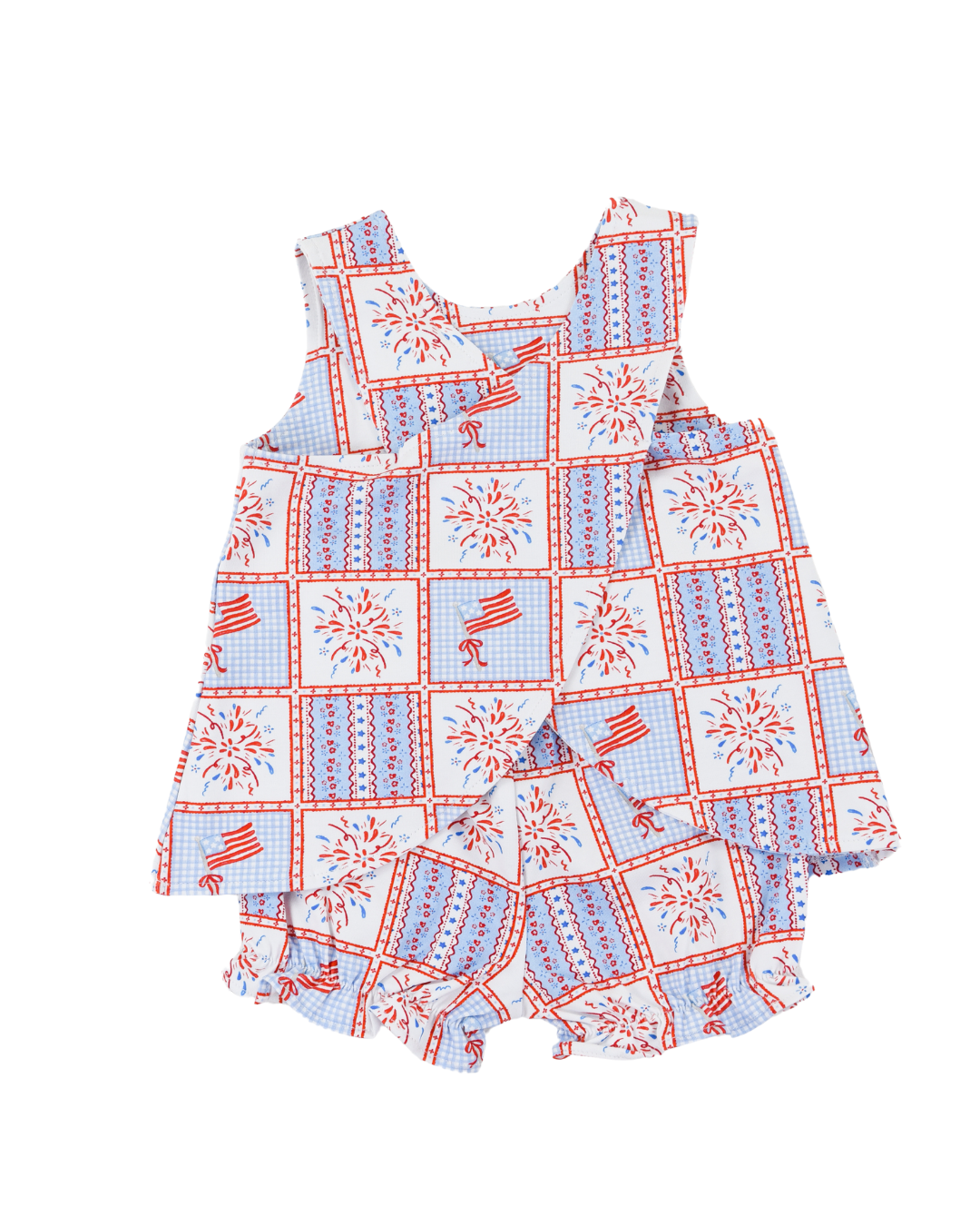 Patriotic Patchwork Crossover Set