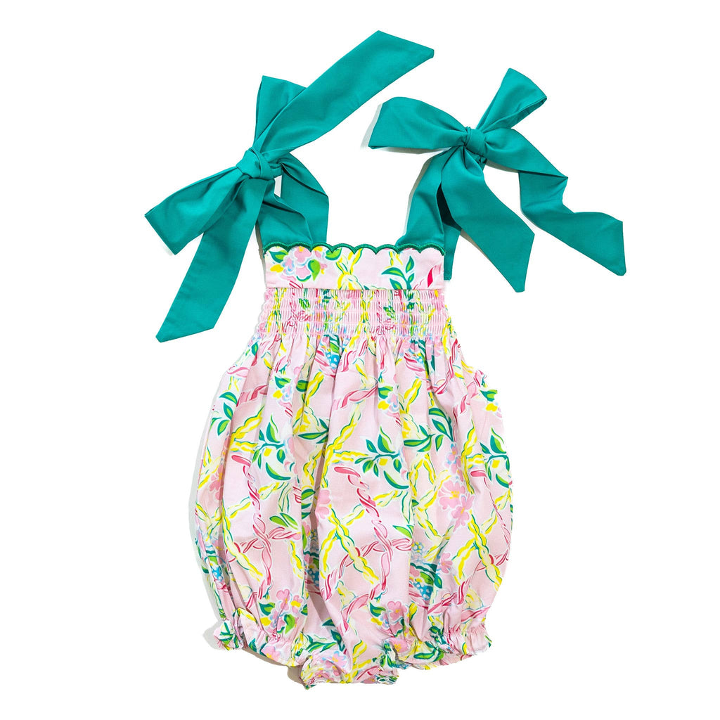 Sweet Summer Smocked Bubble