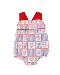 Patriotic Patchwork  Sunsuit