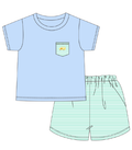 Little Bus Boy Short Set