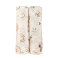 Swaddle Set (Butterfly/Rainbow)