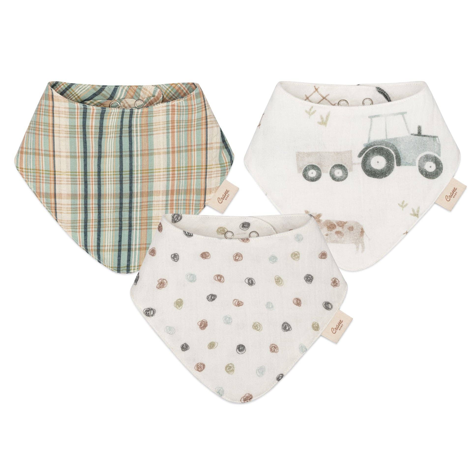 Farmhouse Tractor Bib set