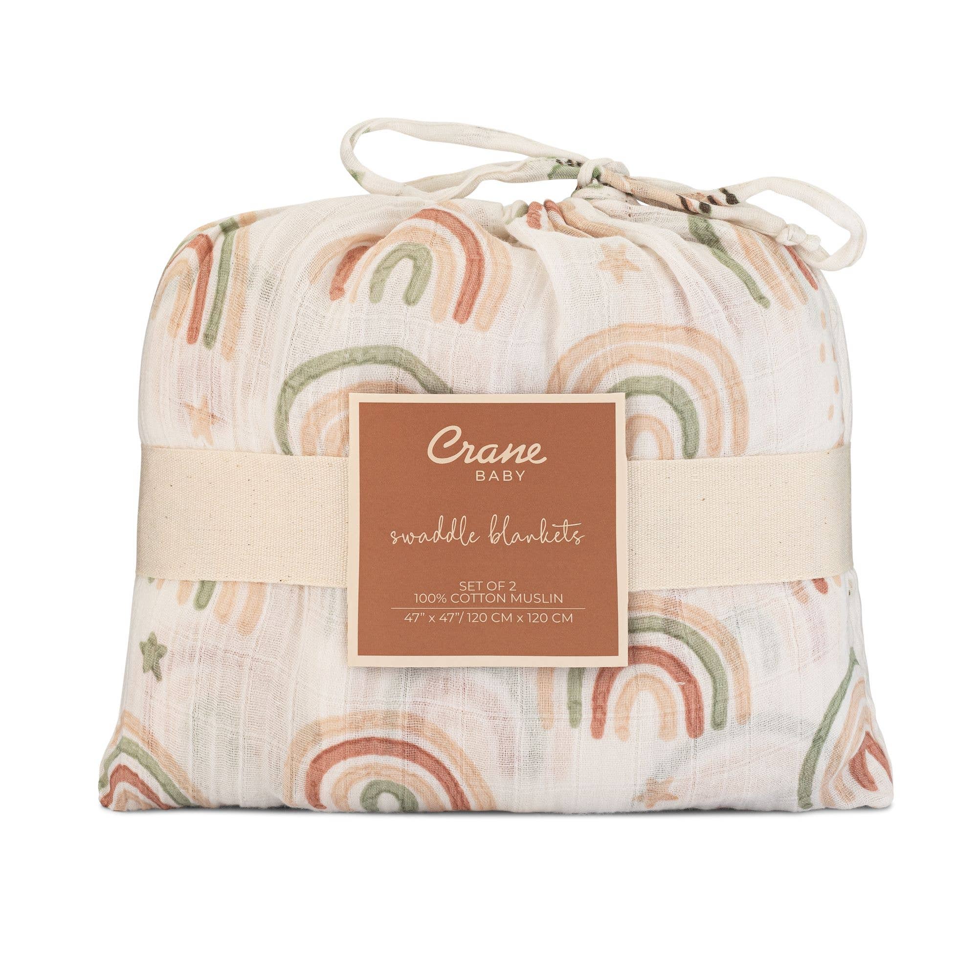 Swaddle Set (Butterfly/Rainbow)