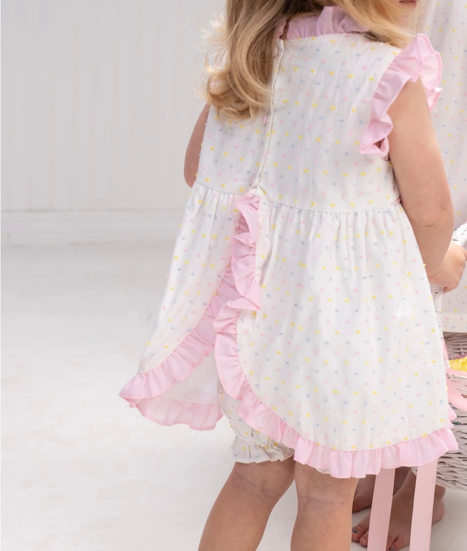 Pastel Swiss Dot Bloomer Set