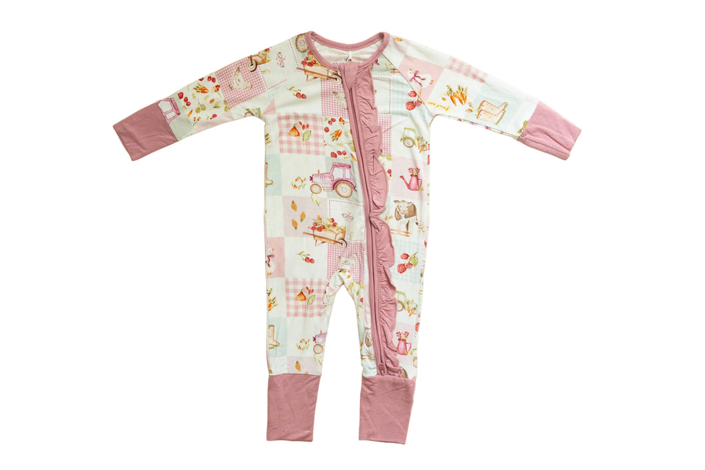 Berry Farm Bamboo Romper