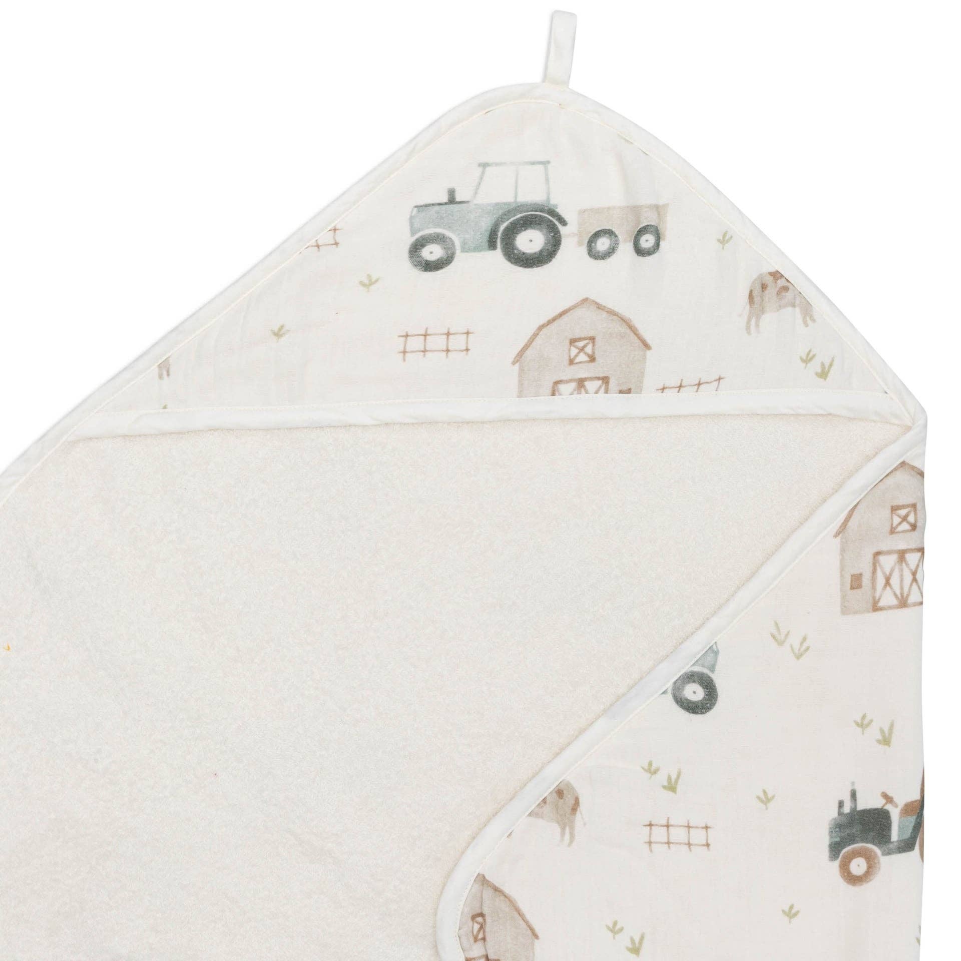 Farmhouse Tractor HT/Wash Cloth Set