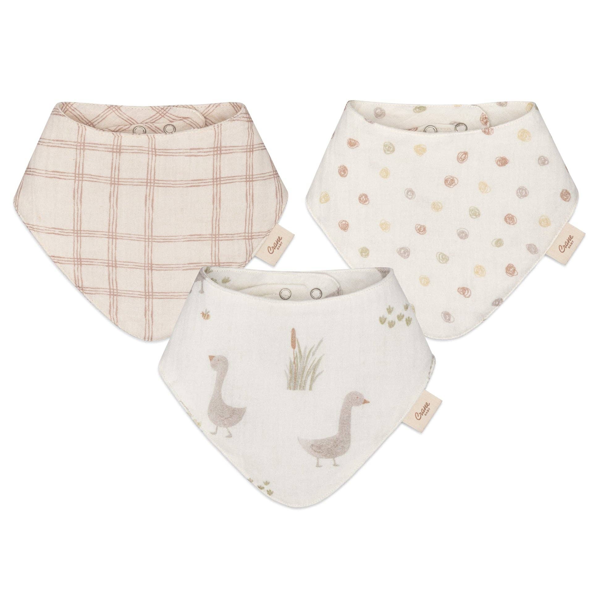 Farmhouse Goose Bib Set