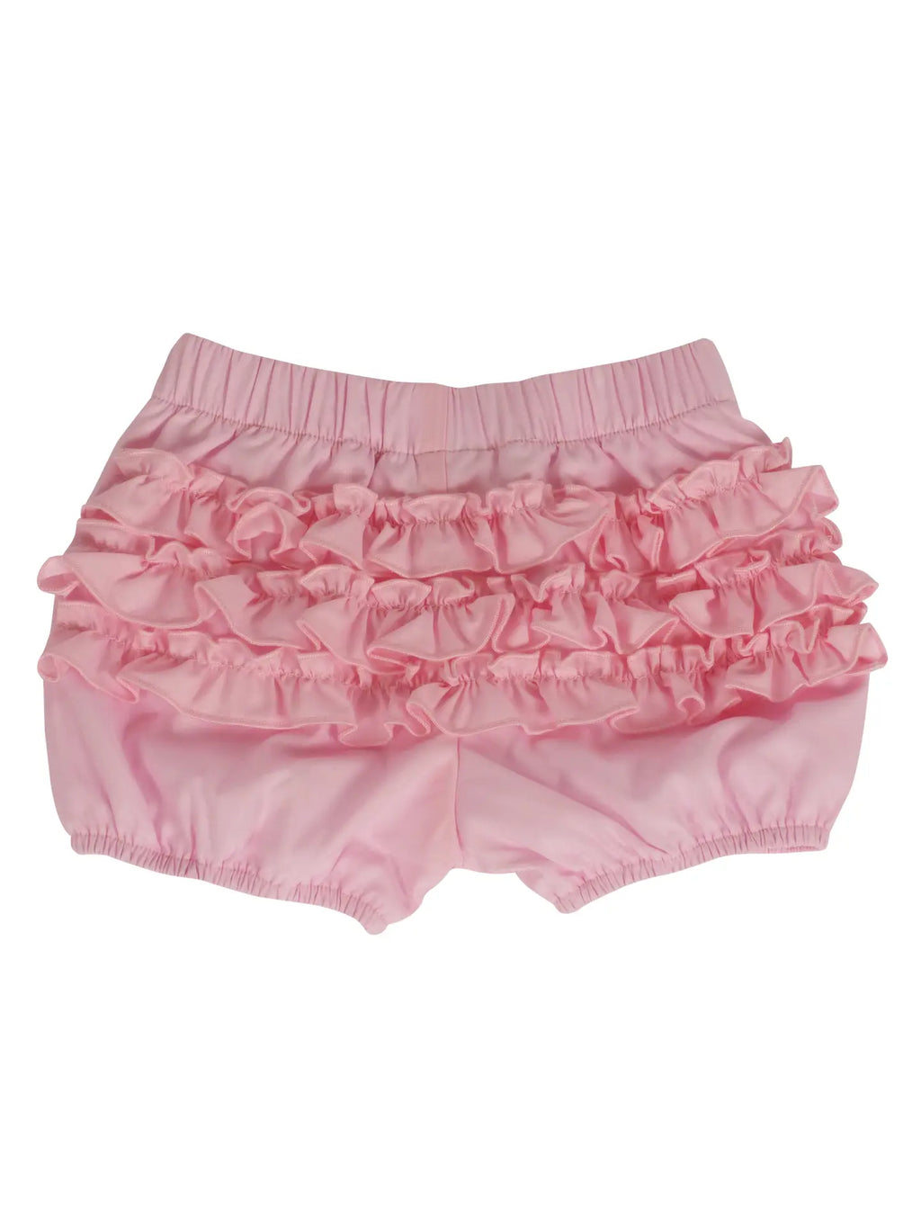 Pink Diaper Cover Set with Ruffle Butt