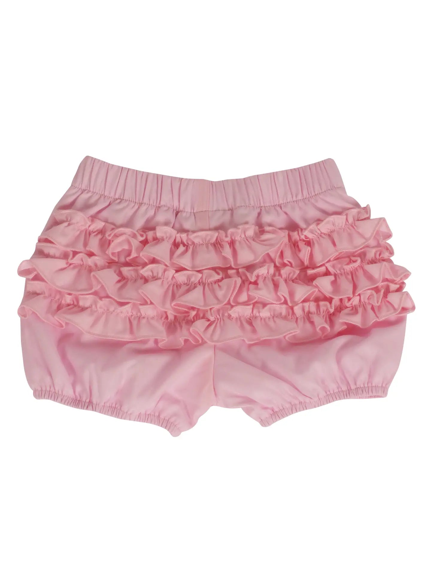 Pink Diaper Cover Set with Ruffle Butt