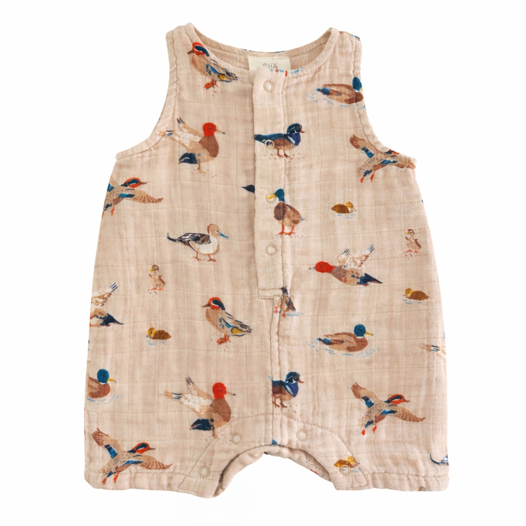 Muslin Duck Romper