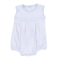 Gingham Smocked Dots Bubble