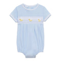 Little Ducklings Smocked Bubble