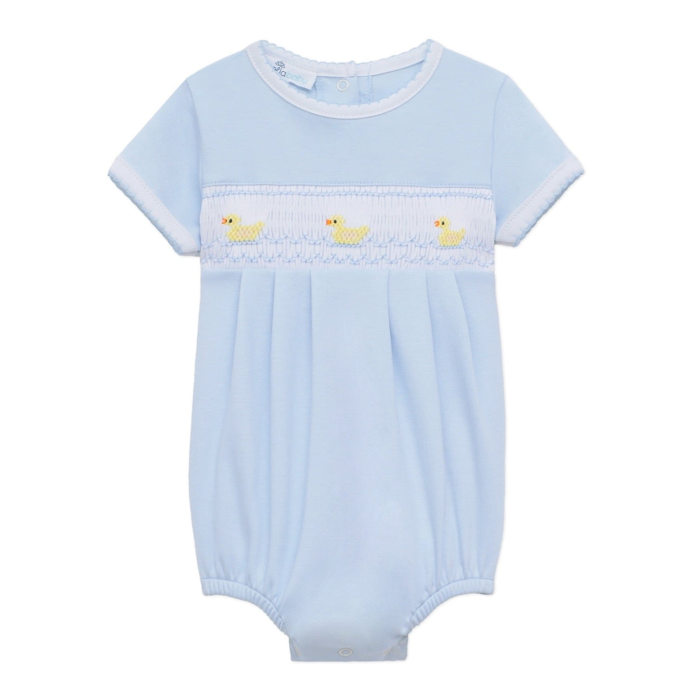 Little Ducklings Smocked Bubble
